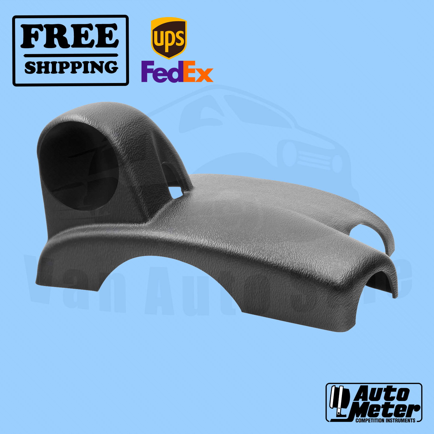 Gauge Mount Steering Column AutoMeter fits GMC SIERRA 2500 HD DENALI 15-19 - Picture 1 of 6