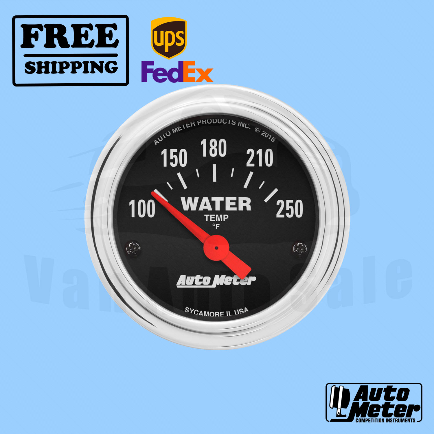 Gauge Water Temp AutoMeter AUT2532 eBay