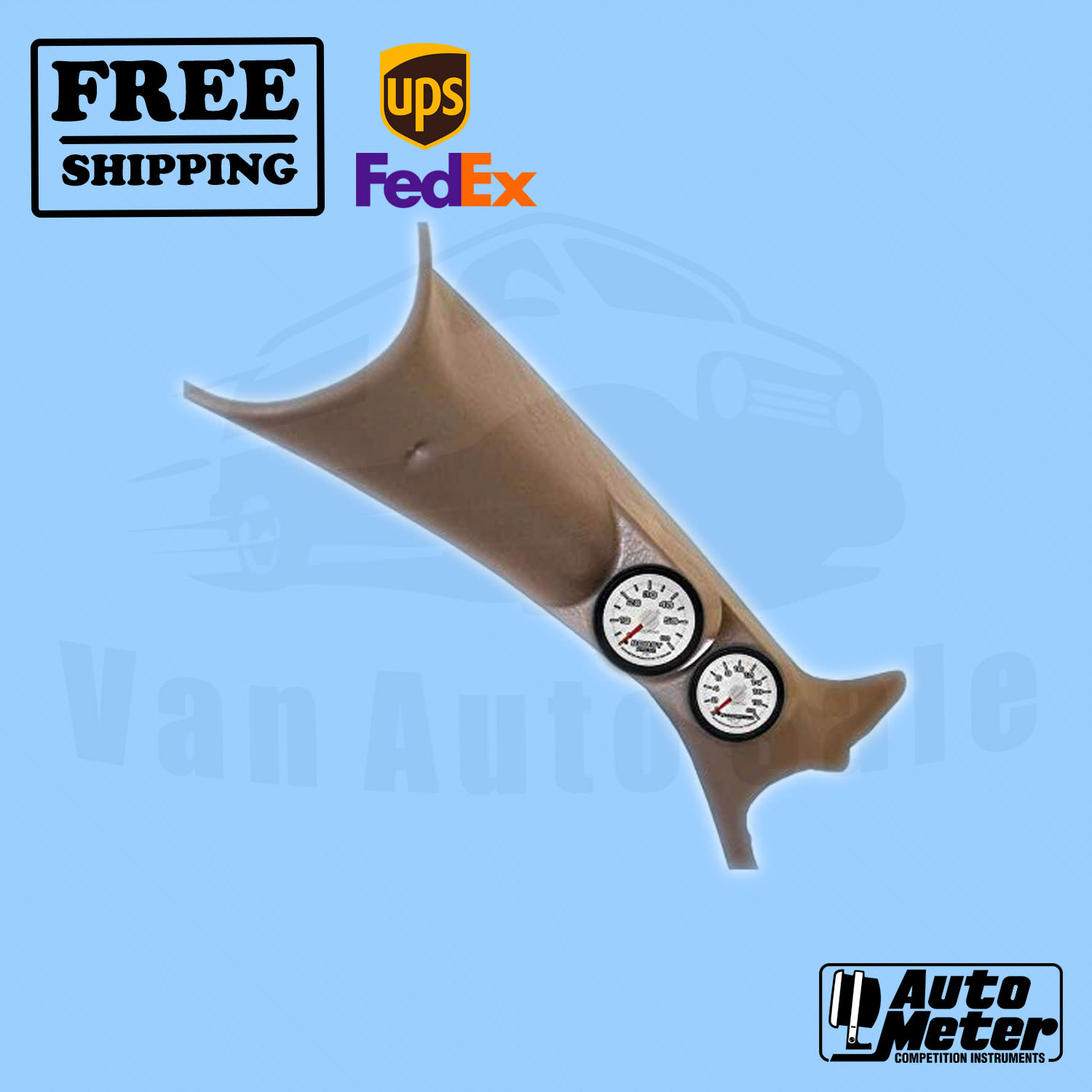 Diesel Gauge Kit A-Pillar AutoMeter for DODGE RAM 4500 08-2009 - Picture 1 of 6