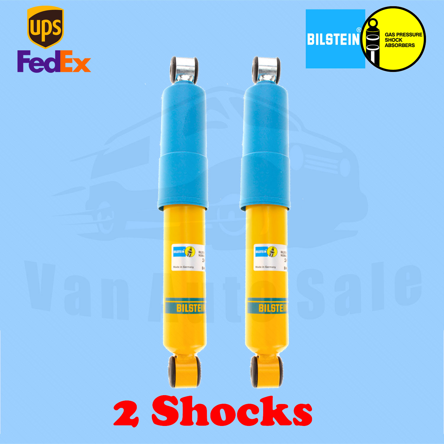 Bilstein B6 4600 Front shocks for GMC G2500 Vandura `79`95 Kit 2 eBay