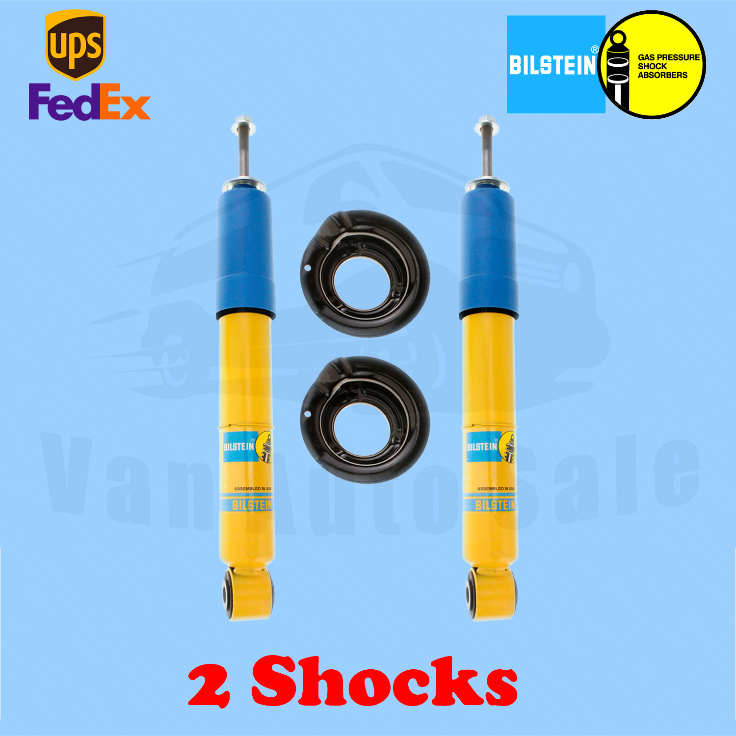 Bilstein B6 4600 Front shocks for Nissan Pathfinder Xe `05-`05 Kit 2 | eBay