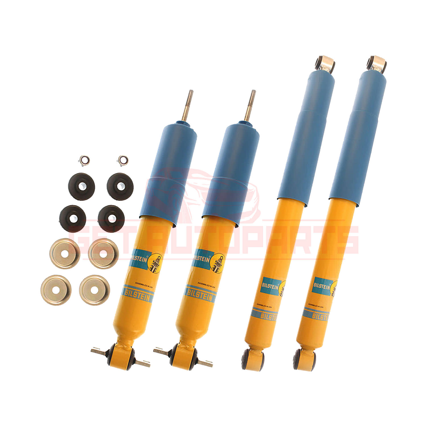 Kit 4 Bilstein B6 4600 Front & Rear shocks for Ford Ranger RWD 1998 ...