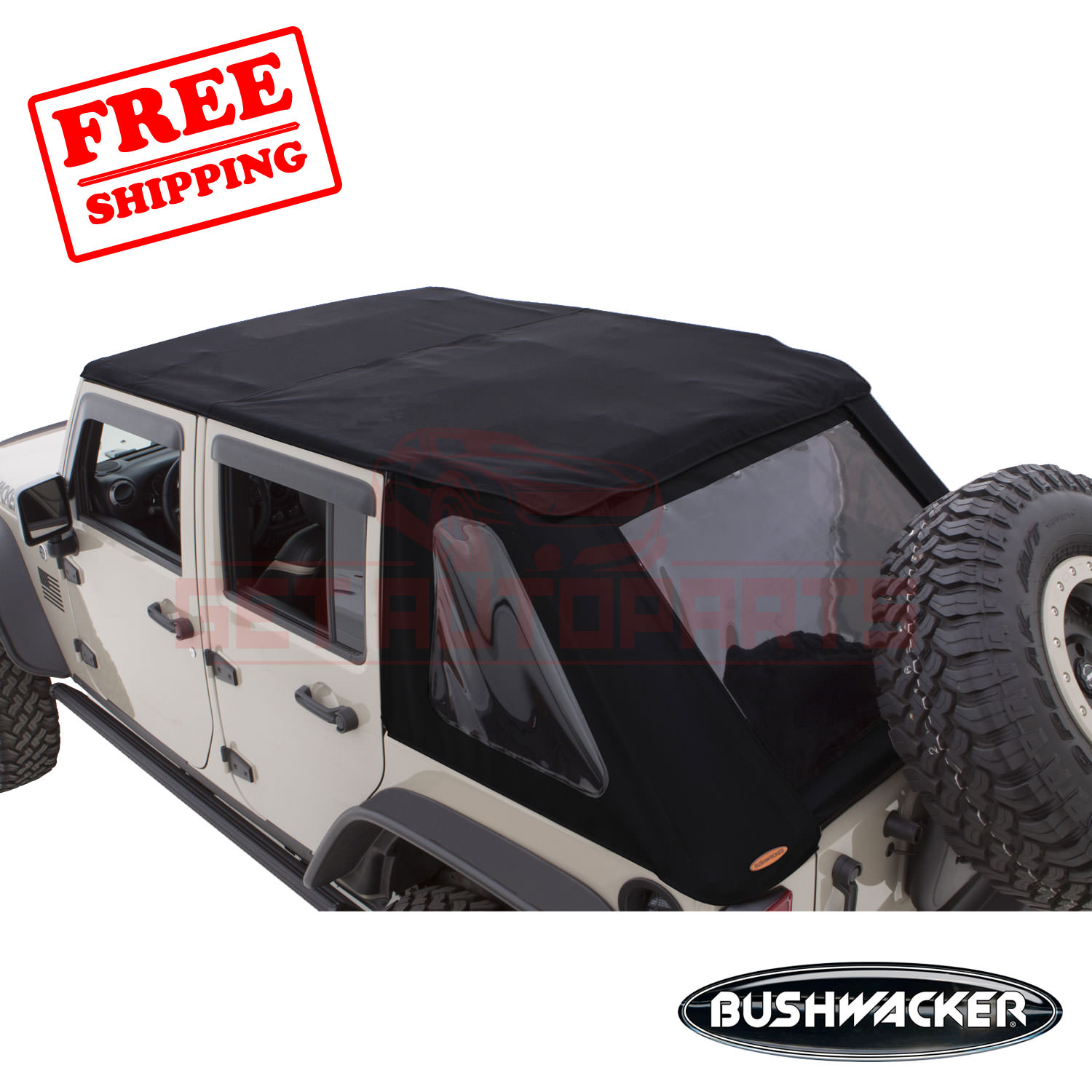 Bushwacker Soft Top fits Jeep Wrangler JK 2018-18 657896964079 | eBay