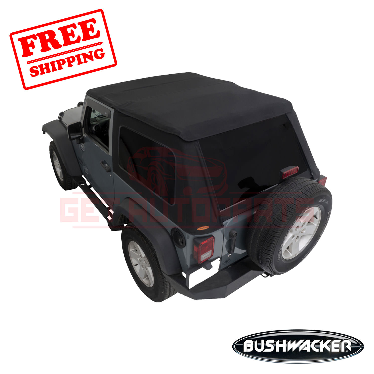 Bushwacker Soft Top for Jeep Wrangler JK 2018-18 657896964093 | eBay