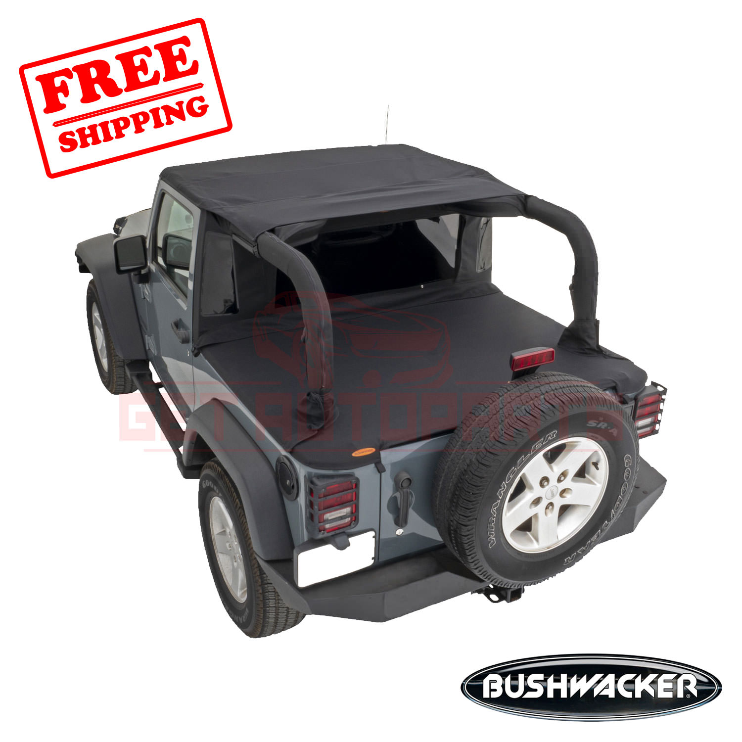 Bushwacker Soft Top for Jeep Wrangler JK 2018 657896964185 | eBay