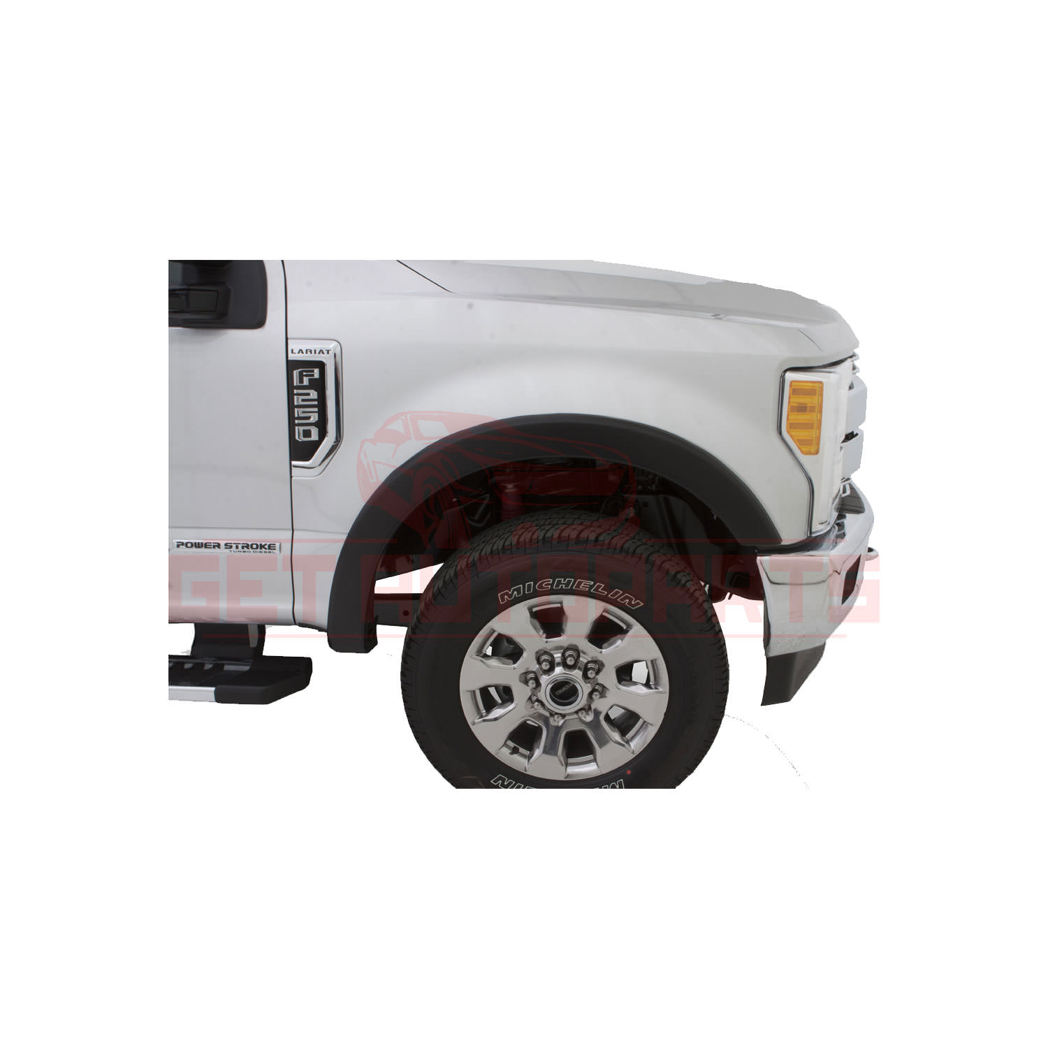 FENDER FLARE BUSHWACKER Front for 20172019 Ford F250 Super Duty 328.