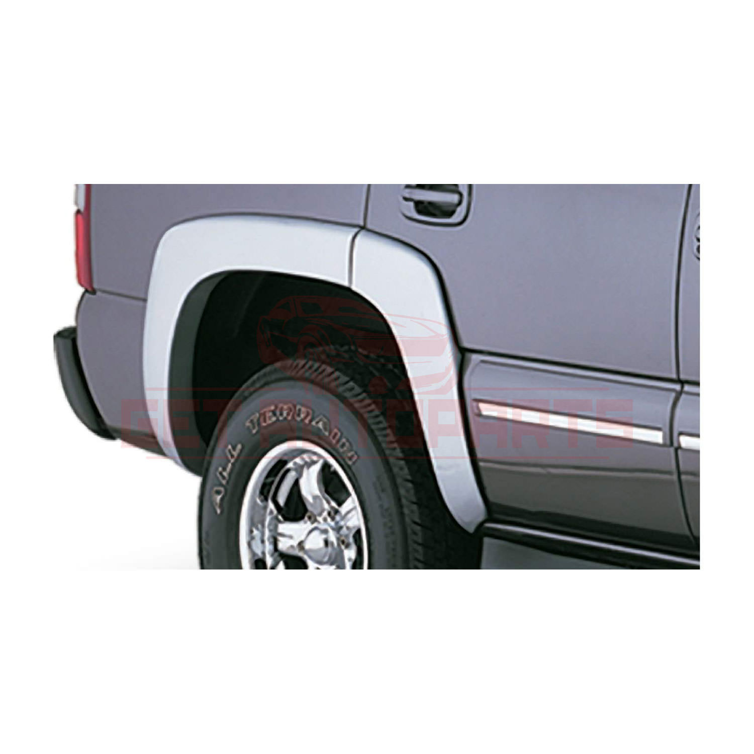 Fender Flare Hardware Kit Bushwacker for Chevrolet Silverado 1500 1999