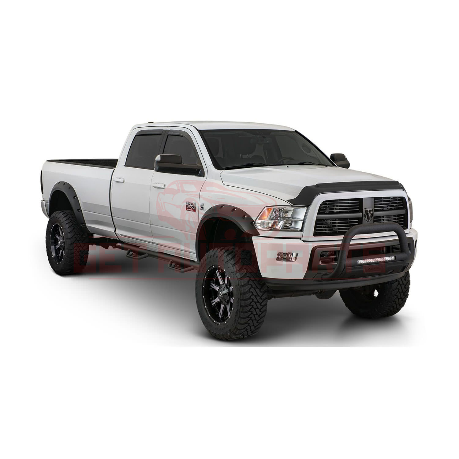 BUSHWACKER FENDER FLARE Front for Ram 2500 20112019 558.92 PicClick