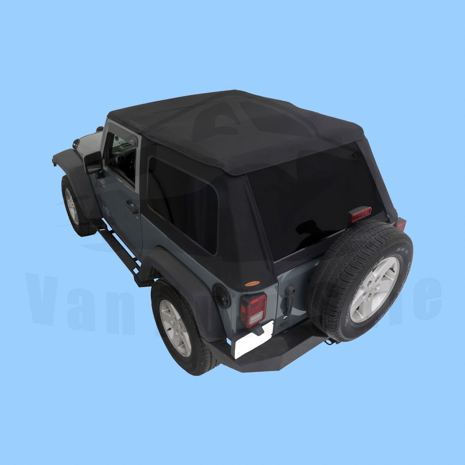 Soft Top Bushwacker for Jeep Wrangler JK 2018-18 657896964093 | eBay