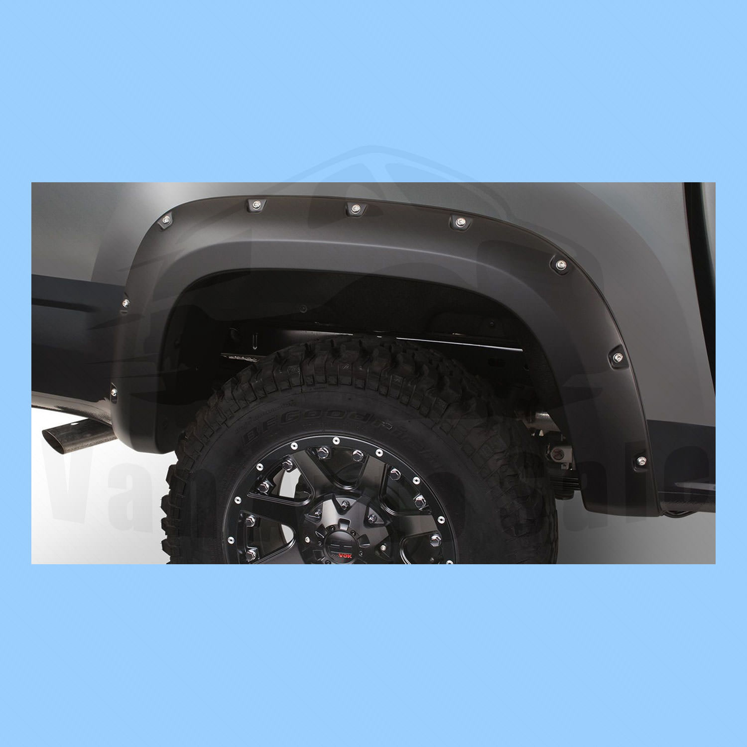 Fender Flare Rear Bushwacker for Chevrolet Colorado 20152020 eBay