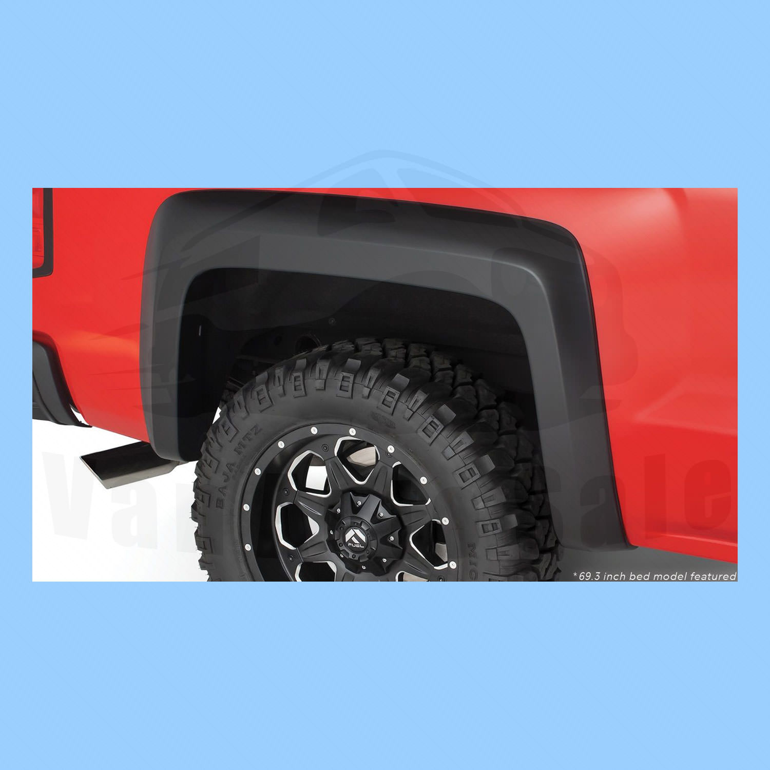 Fender Flare Front Bushwacker for Chevrolet Silverado 1500 2014-18 | eBay