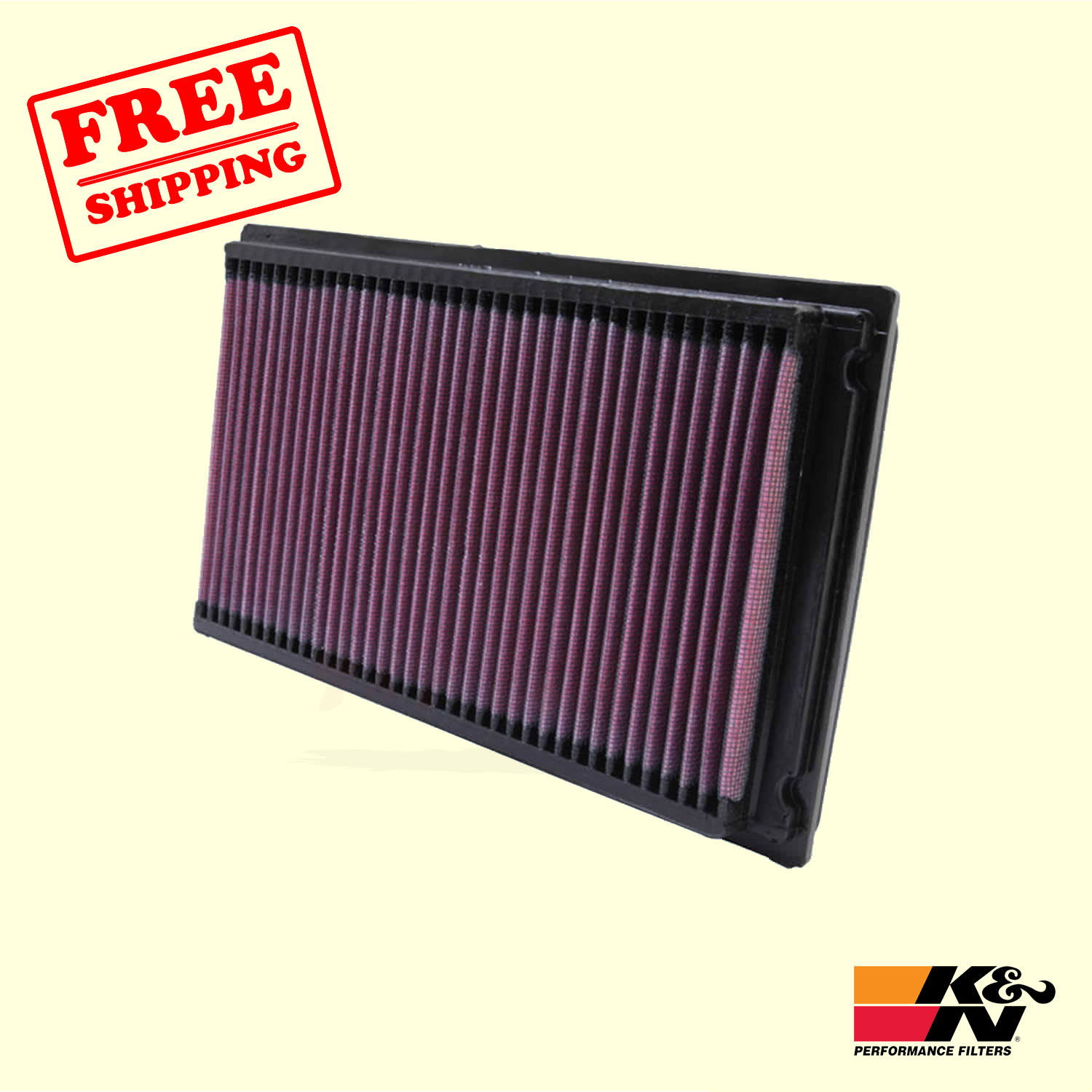 Replacement Air Filter for Nissan 300ZX 1987-1989 K&N