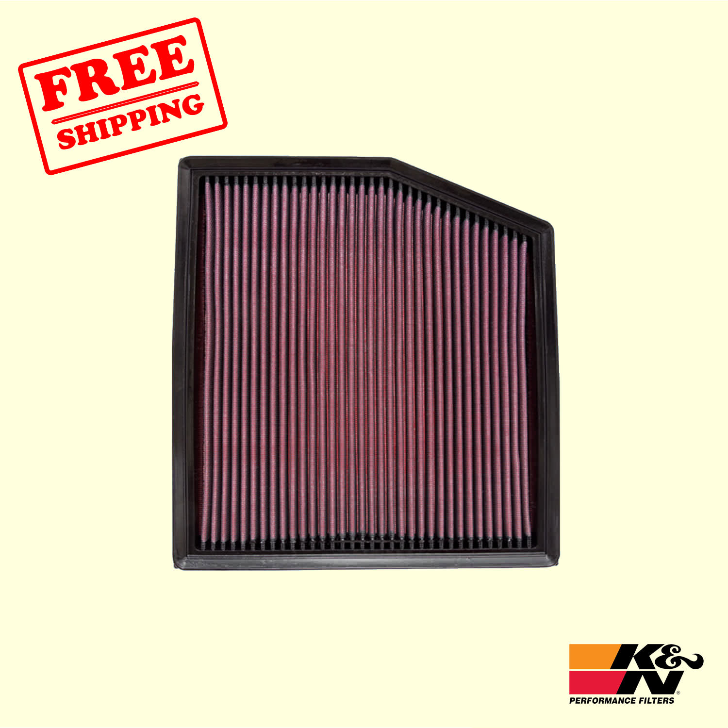 Replacement Air Filter for BMW 335i xDrive 2011-2015 K&N