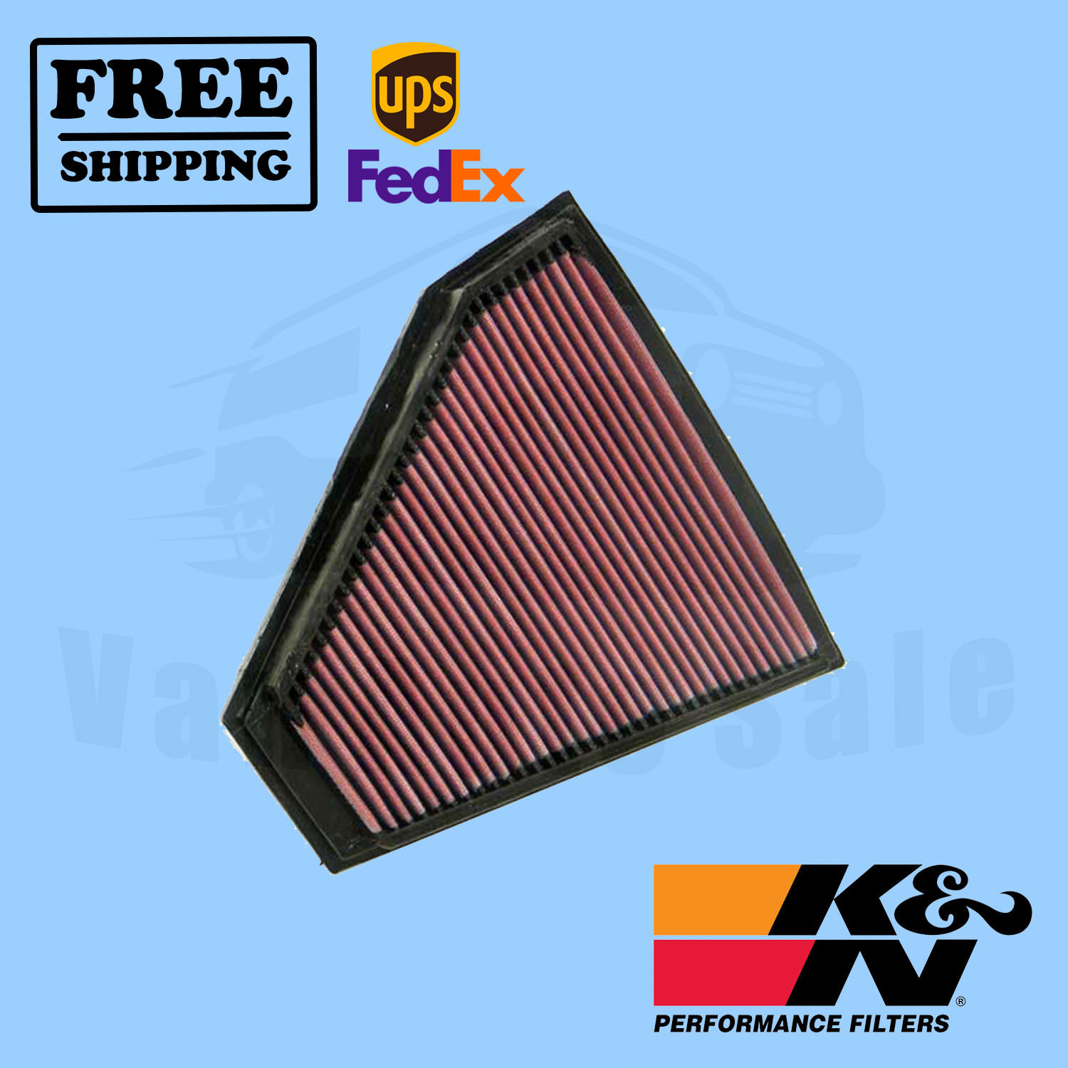 Replacement Air Filter K&N for BMW 328i xDrive 2009-2013 - Picture 1 of 8
