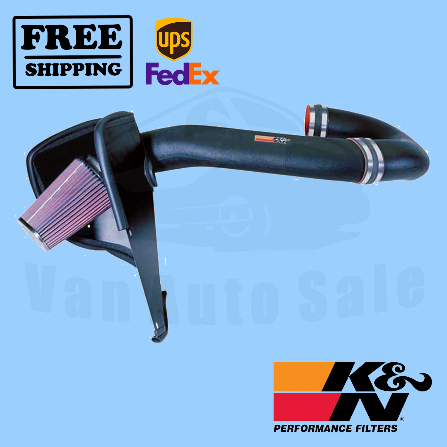 Intake Kit K&N fits Dodge Ram 3500 1994-2002 - Picture 1 of 8