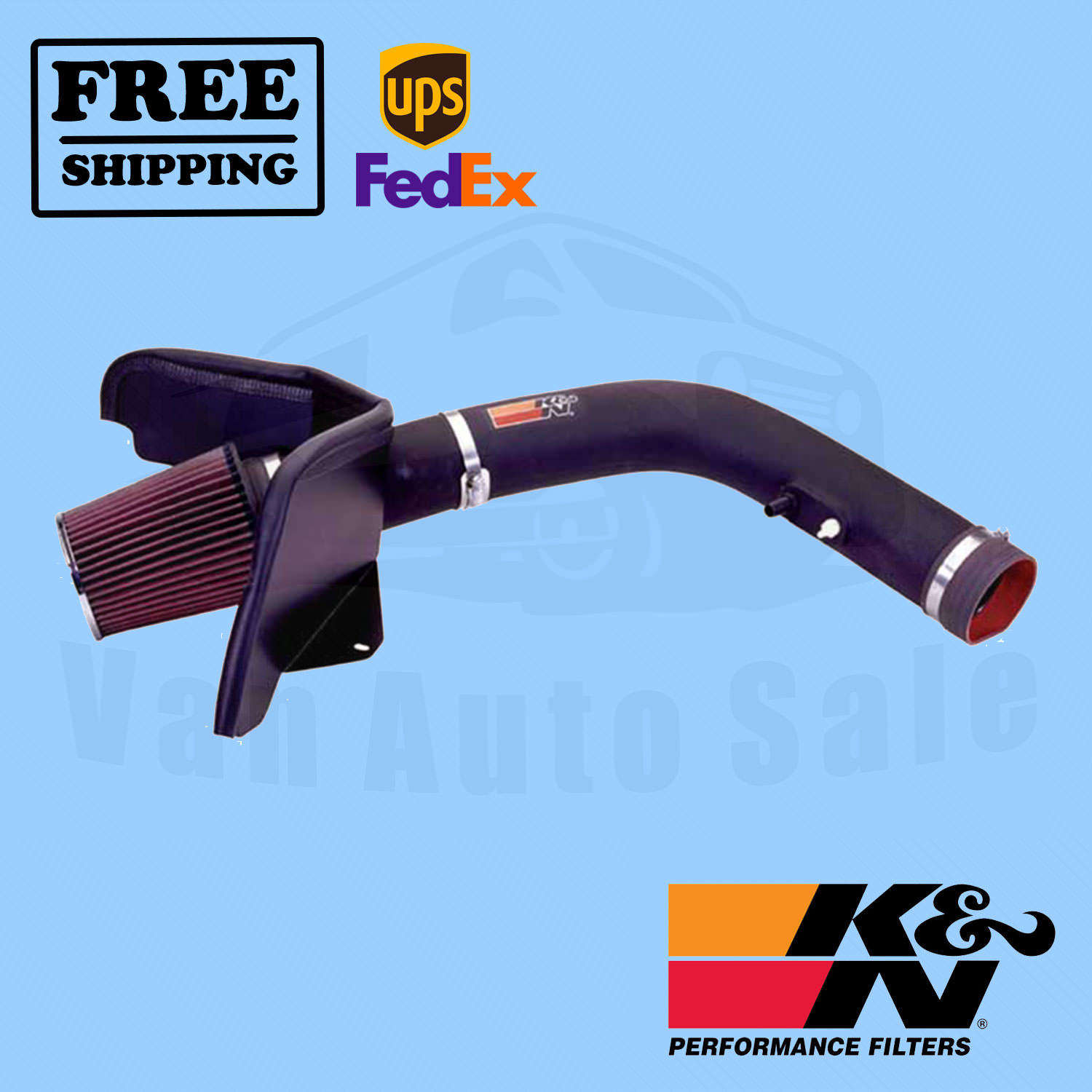 Intake Kit K&N fits Oldsmobile Bravada 2002-2004 - Picture 1 of 8