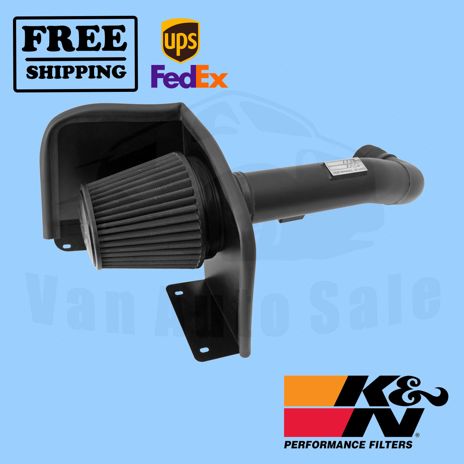 Intake Kit K&N fits GMC Sierra 1500 2009-2013 - Picture 1 of 8