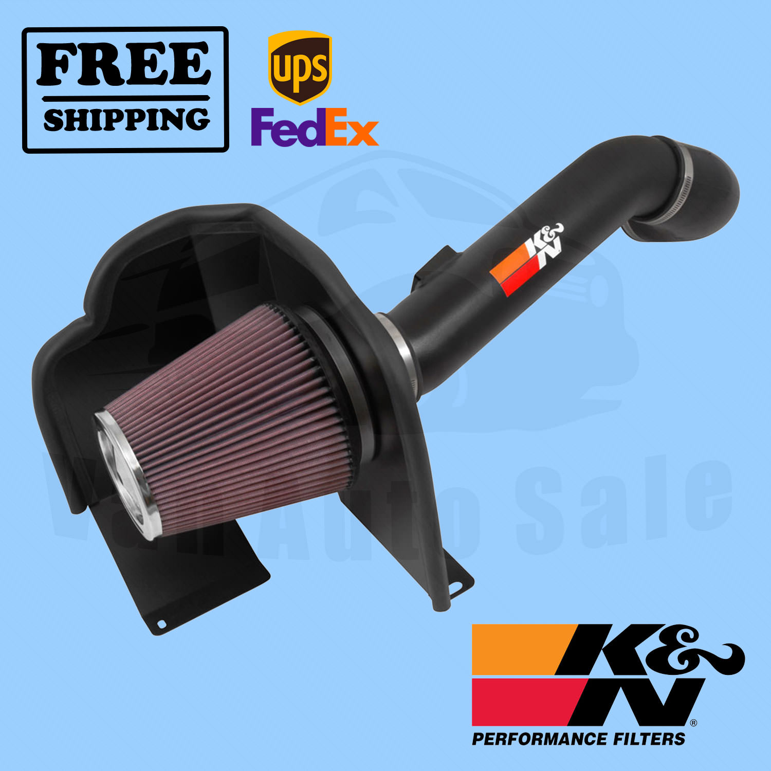 Intake Kit K&N for GMC Sierra 3500 HD 2016-2019 - Picture 1 of 8