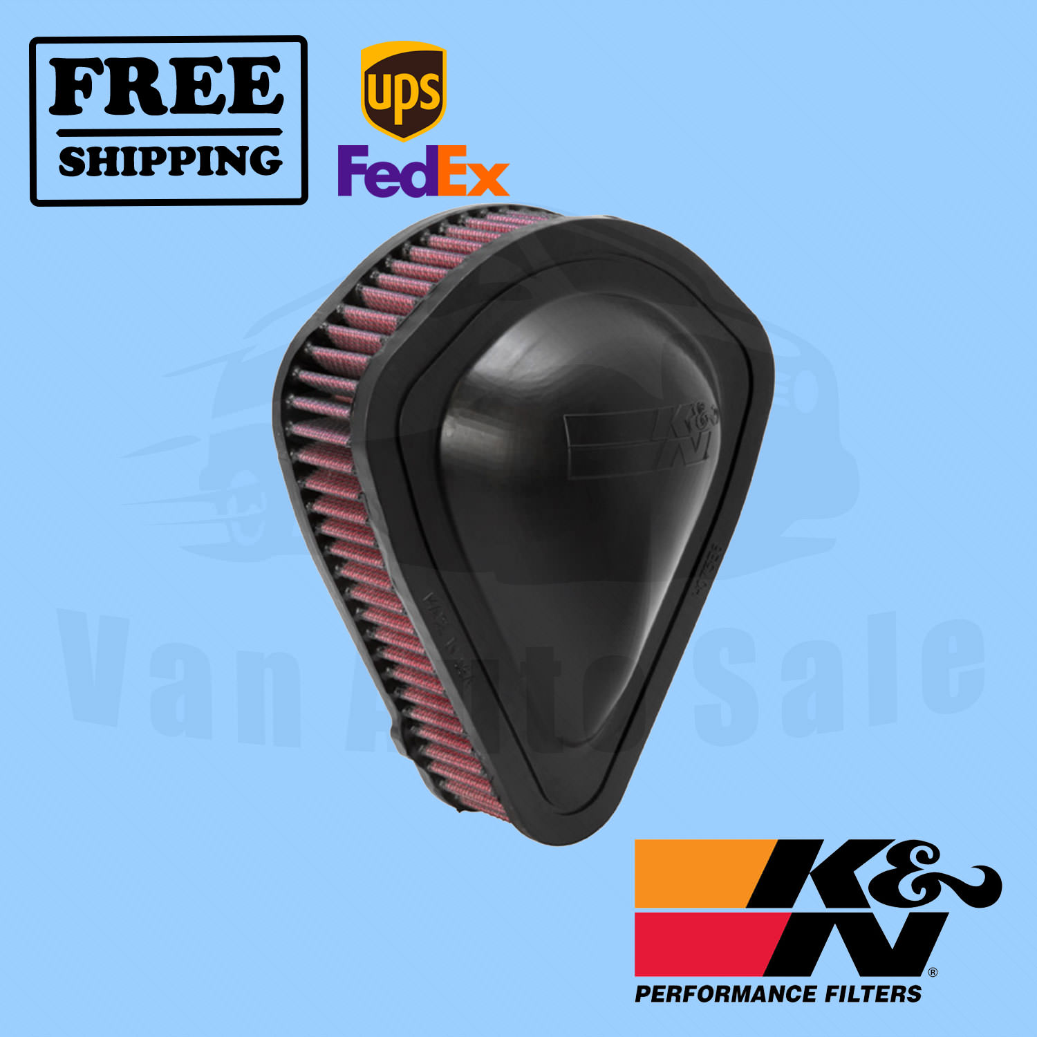 Replacement Air Filter K&N for Honda VT13CX Fury 2010-2019 - Bild 1 von 8