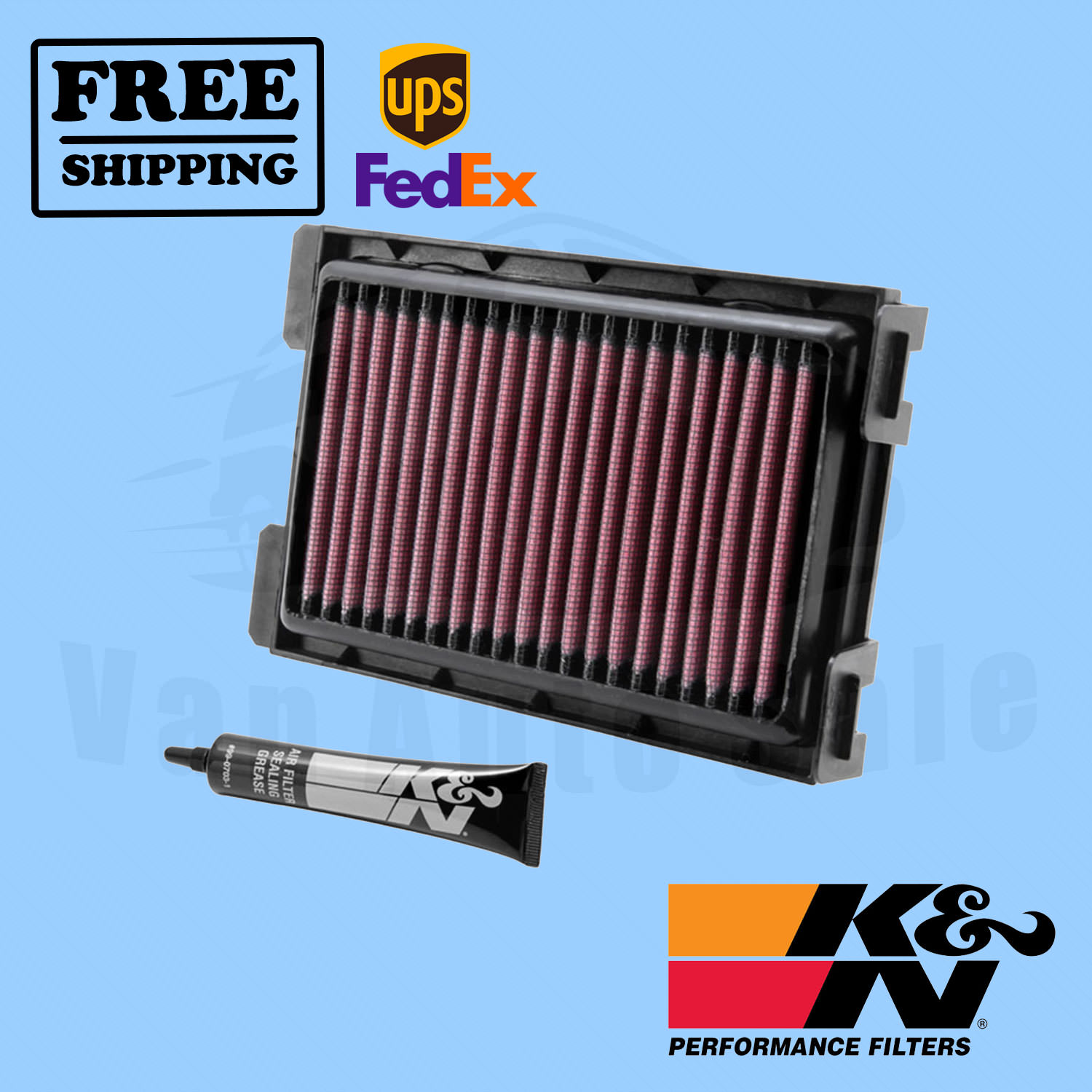 Replacement Air Filter K&N for Honda CBR250R ABS 2011-2013 - Picture 1 of 8