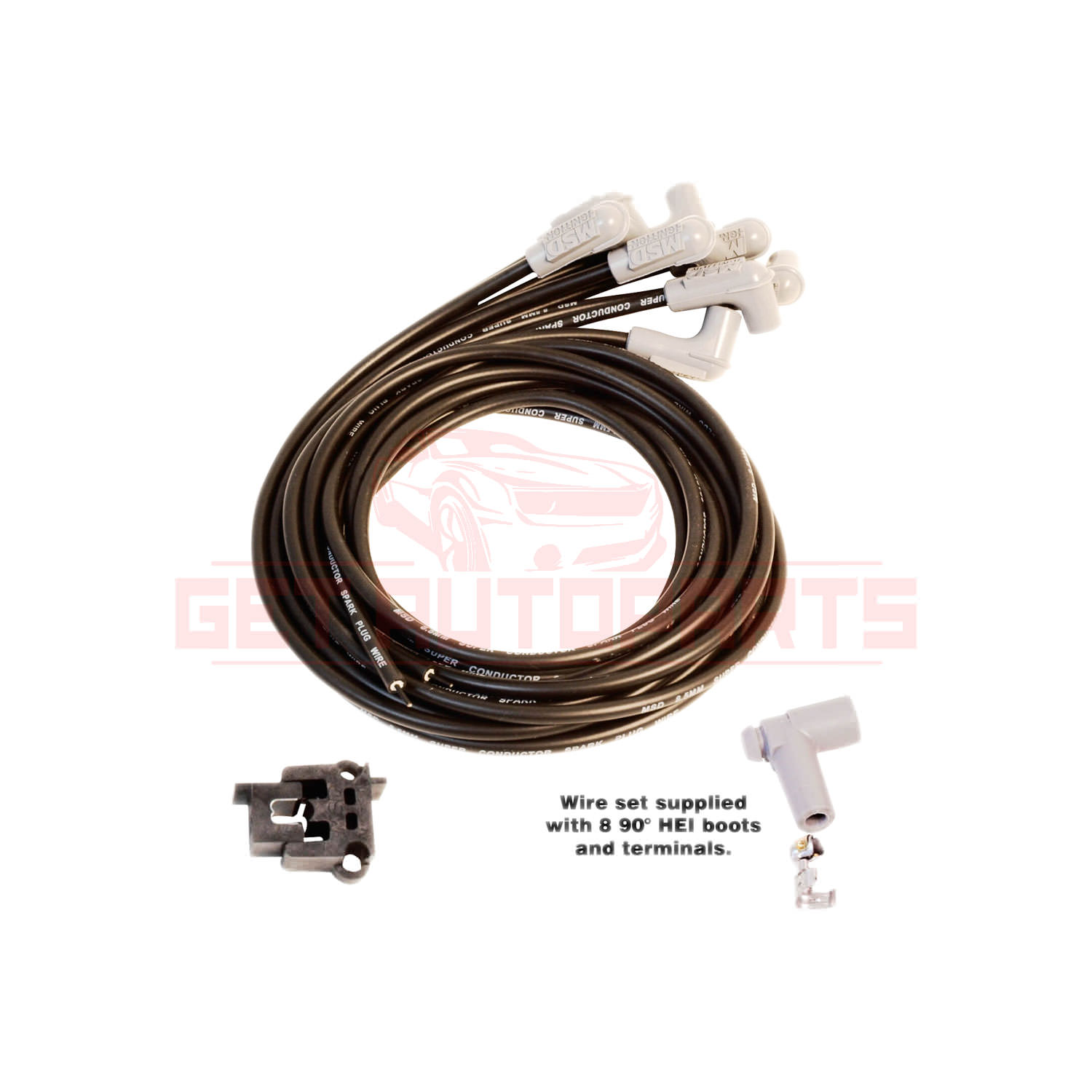 MSD Spark Plug Wire Set fits Rover 3500 80
