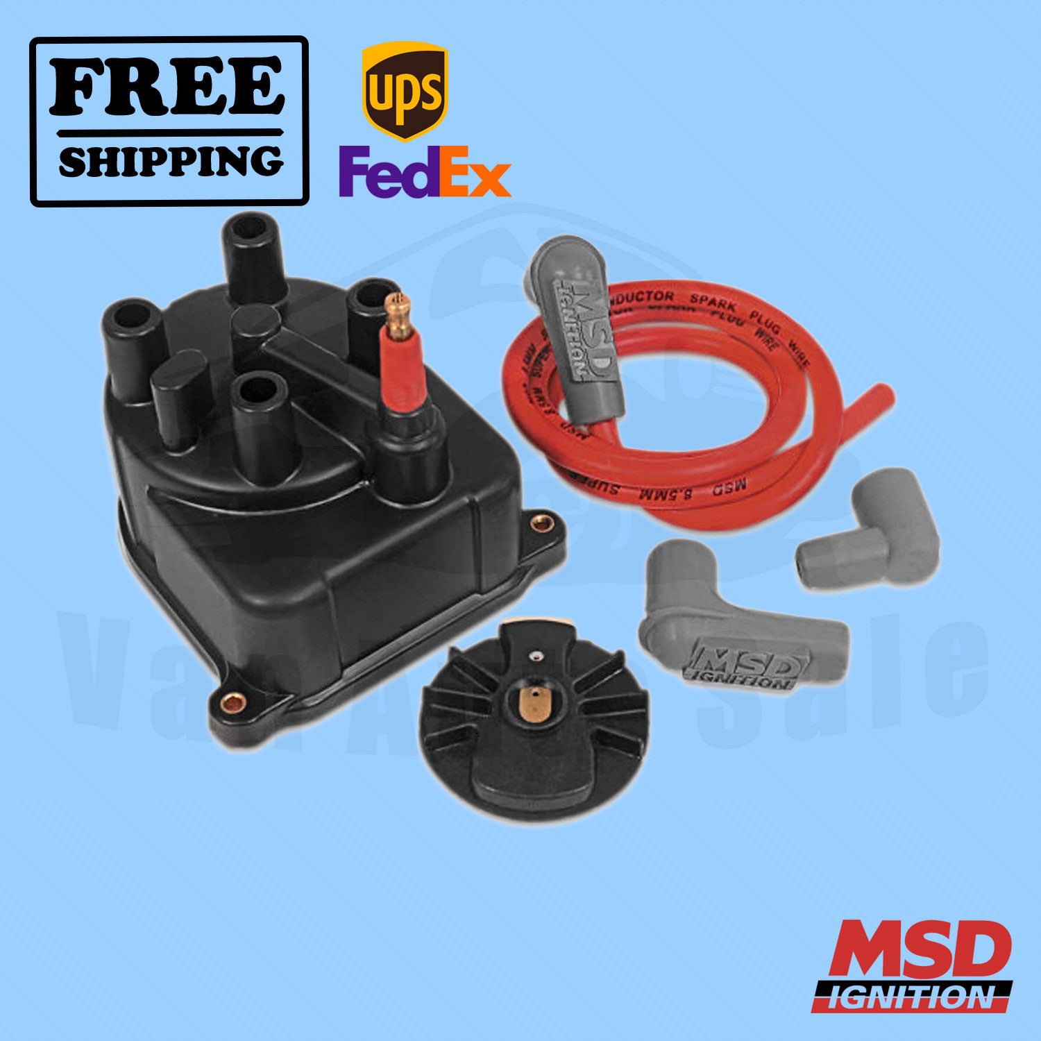 Distributor Cap and Rotor Kit MSD for Honda Accord 1990-2002 ...