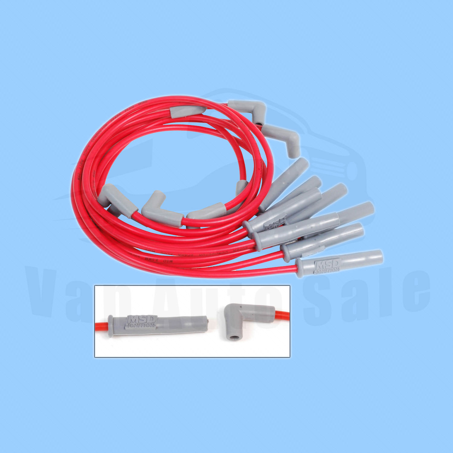 Spark Plug Wire Set MSD for Ford E350 Econoline Club Wagon 801982 eBay