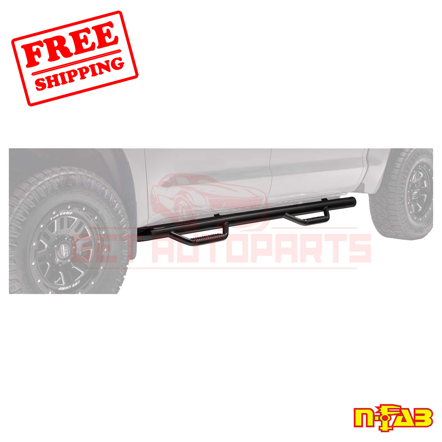 NFAB Nerf Step Bar for Toyota 20052015 eBay