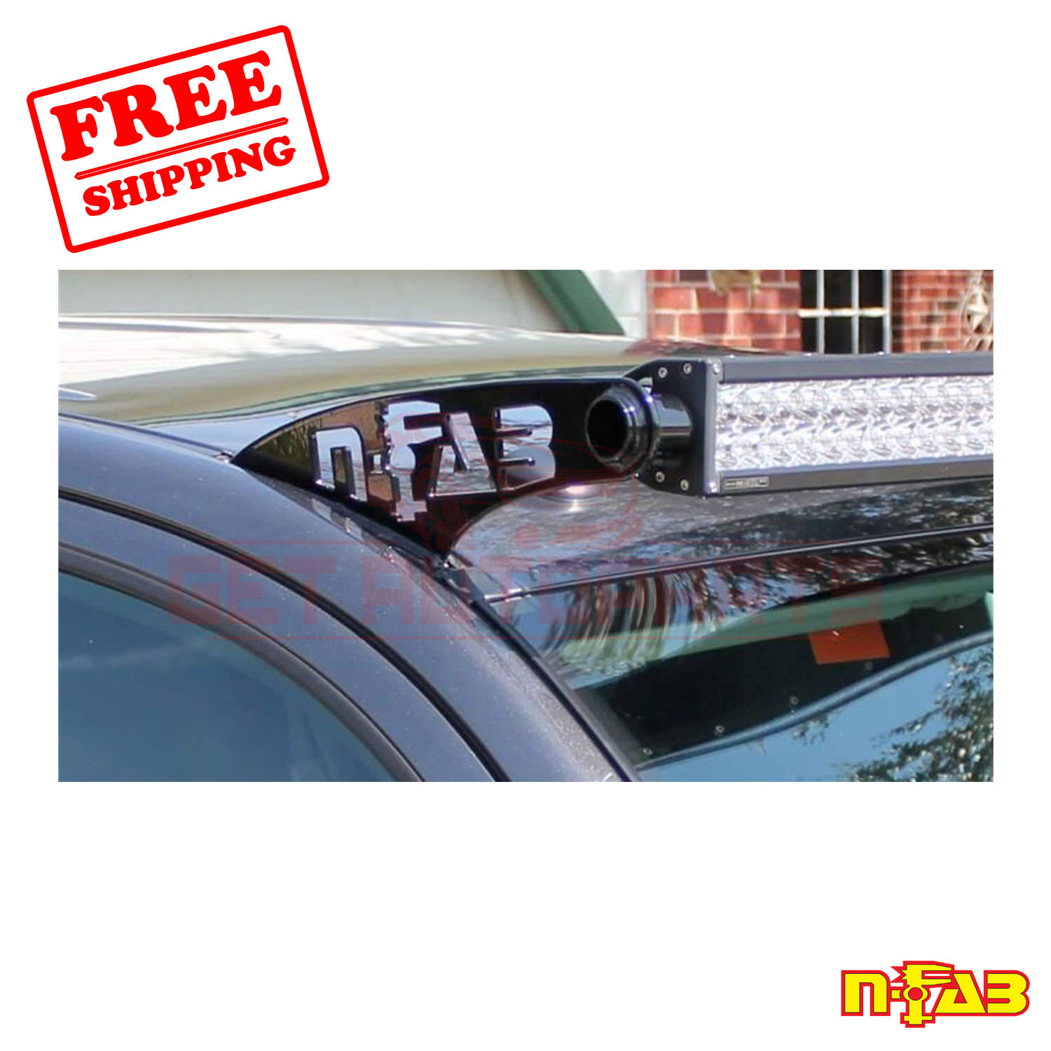 N-FAB Light Bar Mounting Kit fits Toyota 4Runner 2010-2022 843206119523 ...