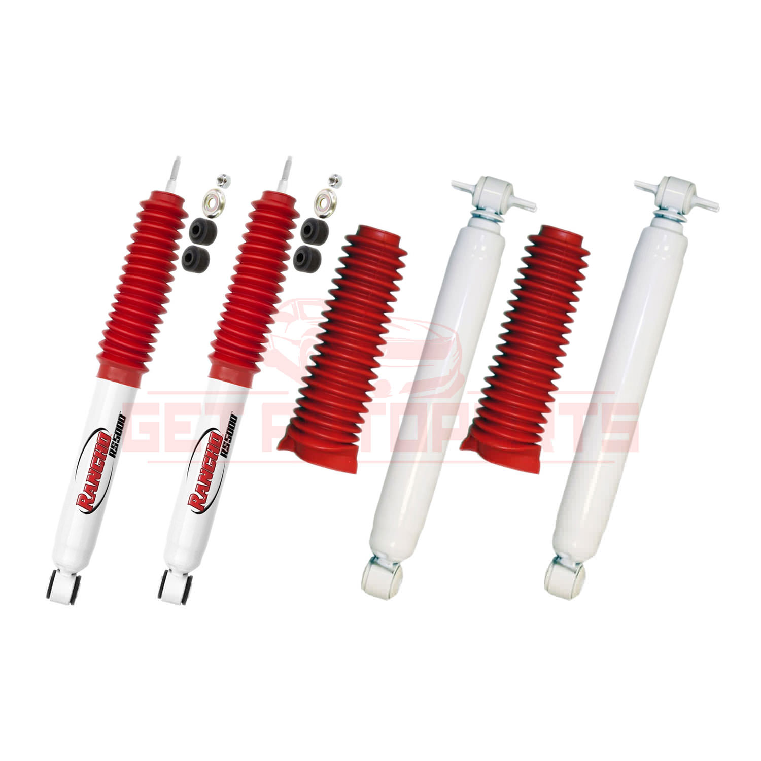 0717 Jeep Wrangler JK 4WD 4" Lift RS5000X Rancho Shocks eBay