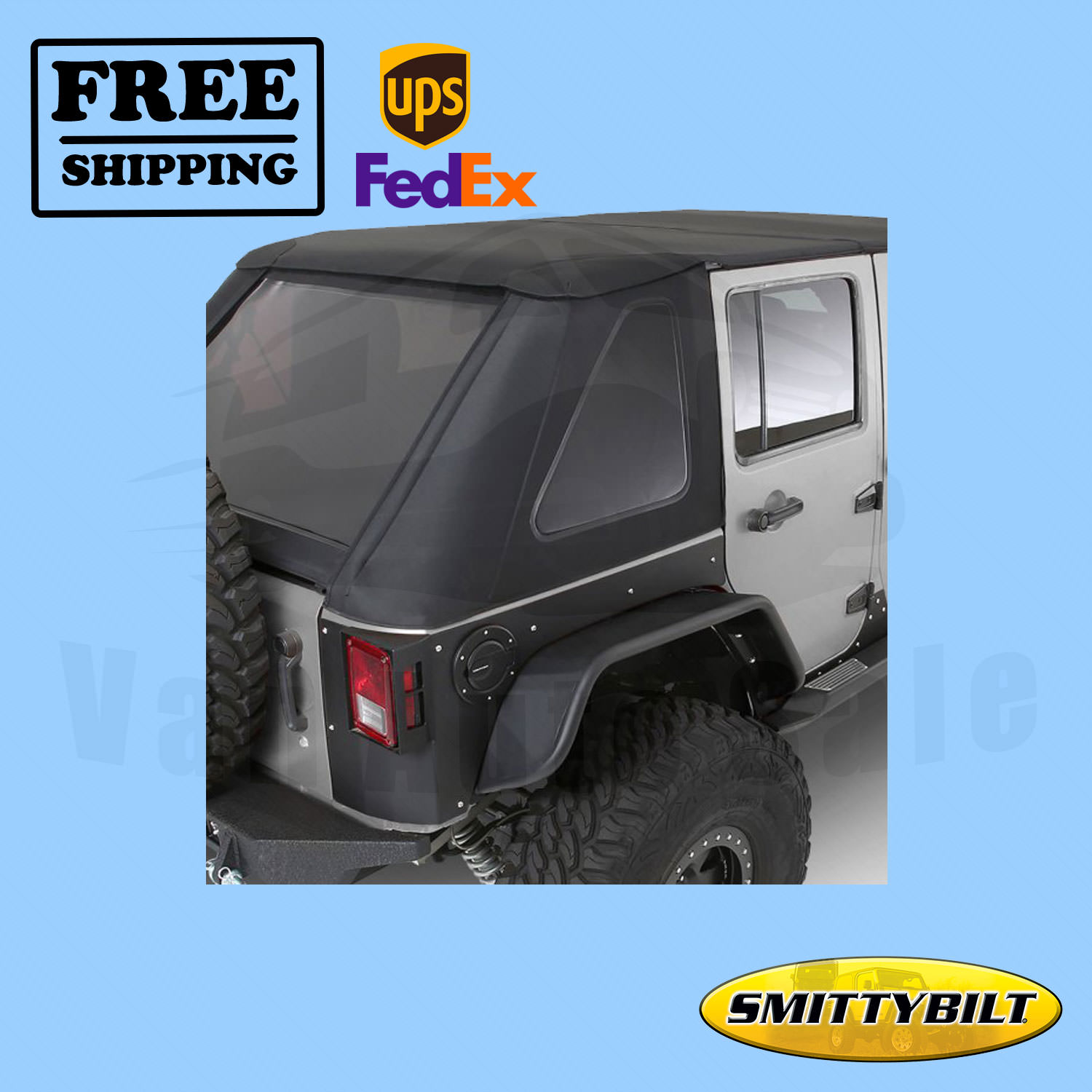 Hard Top Bowless Combo TopKit Smittybilt fits Jeep Wrangler 2007-2018  656035618026 | eBay