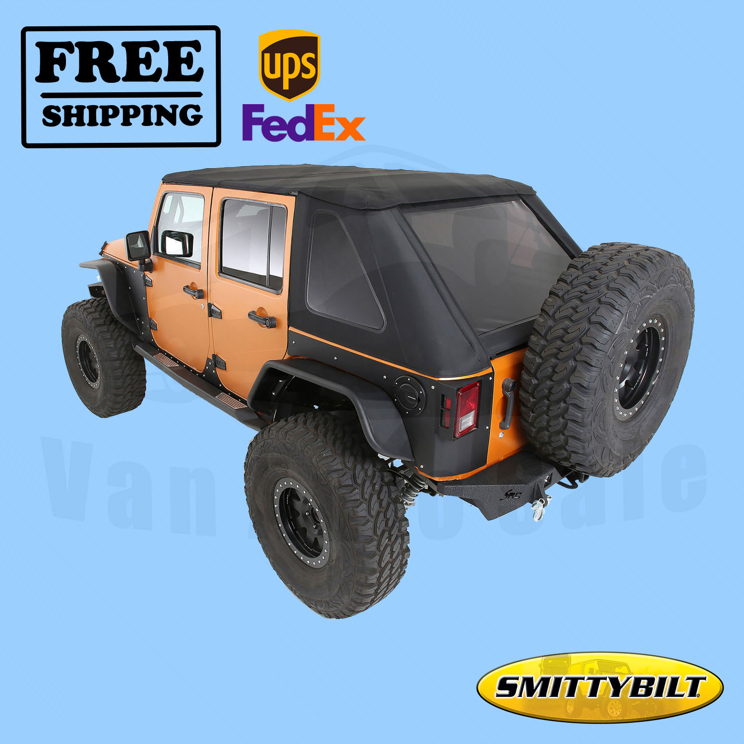 Hard Top Bowless Combo TopKit Smittybilt for 2007-2018 Jeep Wrangler  656035618033 | eBay