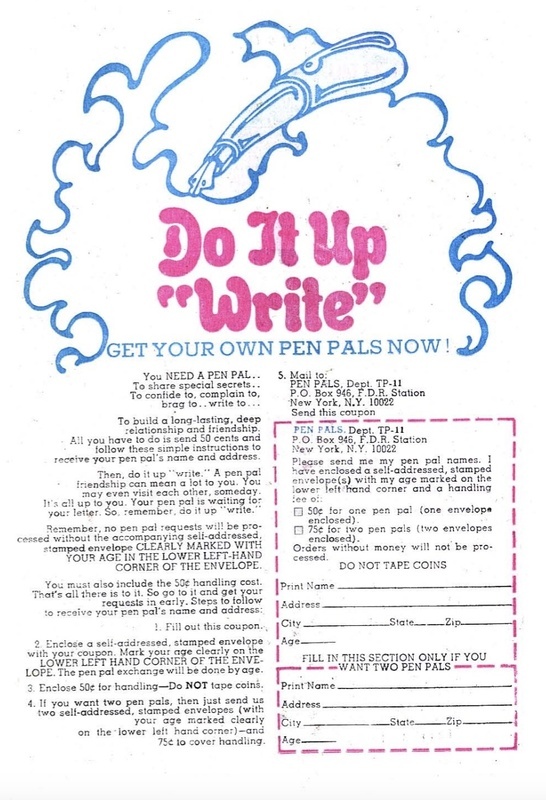 Advertisement: Archie #248 (November 1975). 