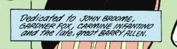 Dedication: Animal Man #8 (February 1989). DC Comics. 