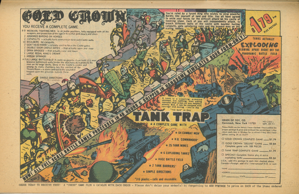 Advertisement: Marvel Spotlight #20 (February 1975). Marvel Comics. 