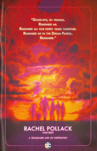 Publisher’s peritext: Justice Society of America #4 (July 2023). DC Comics. 