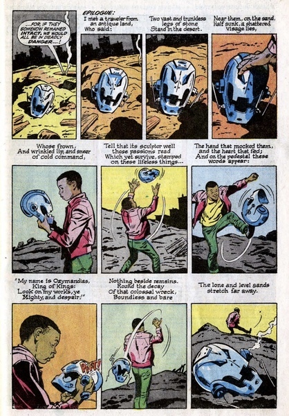 Epigraph: Avengers #57 (October 1968). Marvel Comics. 