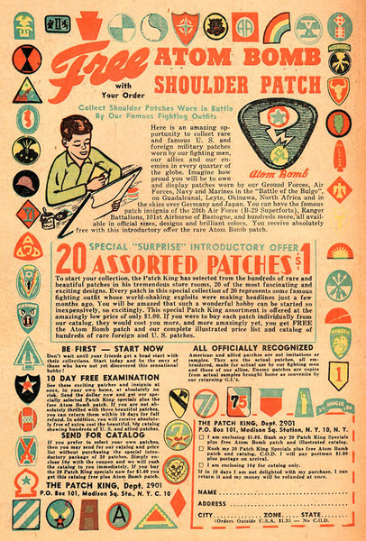 Advertisement: Eerie Comics #1 (1947). Avon Comics. 