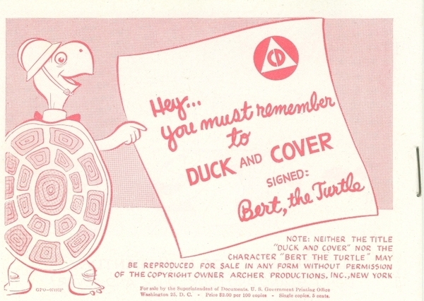Documentary paratext: Bert the Turtle Says Duck and Cover (November 1951). Archer Productions. 