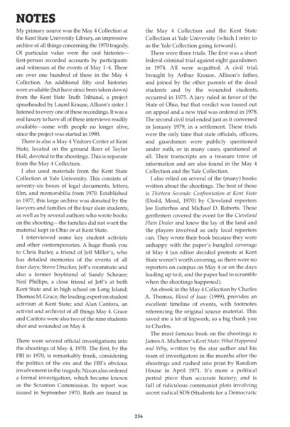 Note: Backderf, D. (2020). Kent State: Four Dead in Ohio. Abrams. 