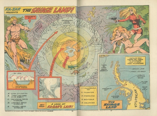 Documentary paratext: Ka-Zar #3 (May 1974). Marvel Comics. 