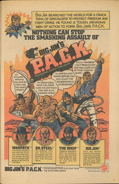 Advertisement: Captain America #193 (January 1976). Marvel Comics. 