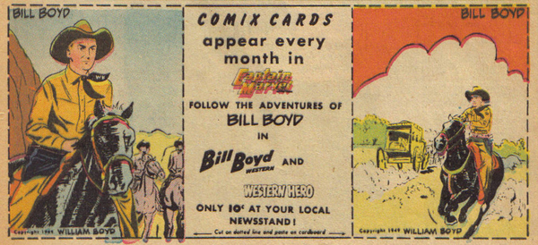 Publisher’s peritext: Captain Marvel Adventures #105 (February 1950). Fawcett. 