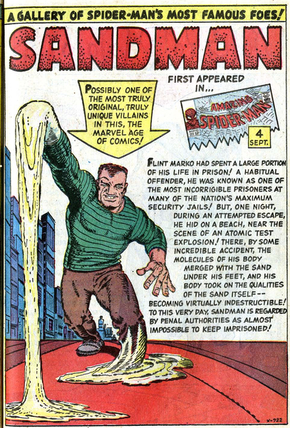 Documentary paratext: Amazing Spider-Man #1 (1964). Marvel Comics. 