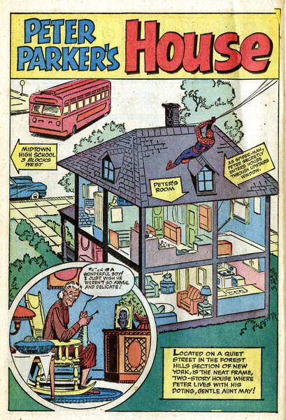 Documentary paratext: Amazing Spider-Man #1 (1964). Marvel Comics. 