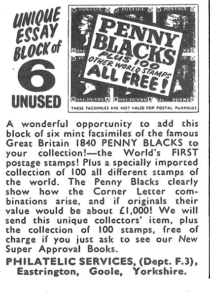Advertisement: Fantastic! #85 (28 September 1968).  