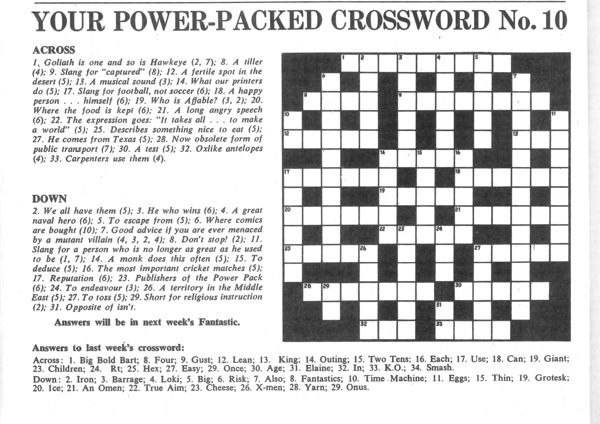 Documentary paratext: Fantastic! #85 (28 September 1968).  