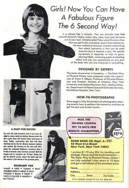 Advertisement: Betty and Veronica #170 (February 1970). 