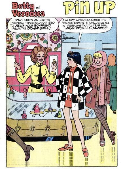 Documentary paratext: Betty and Veronica #172 (April 1970).  