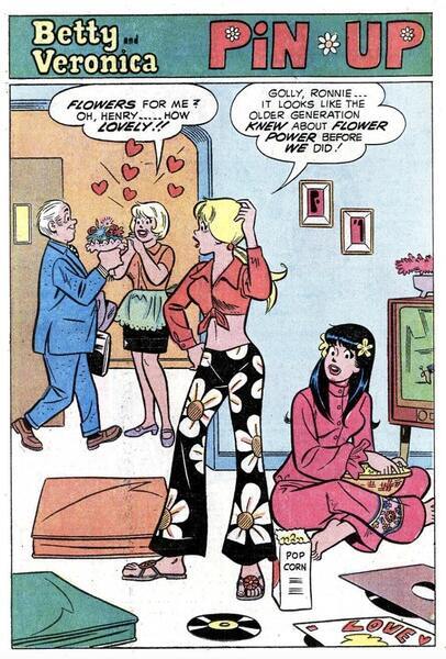Documentary paratext: Betty and Veronica #173 (May 1970). 